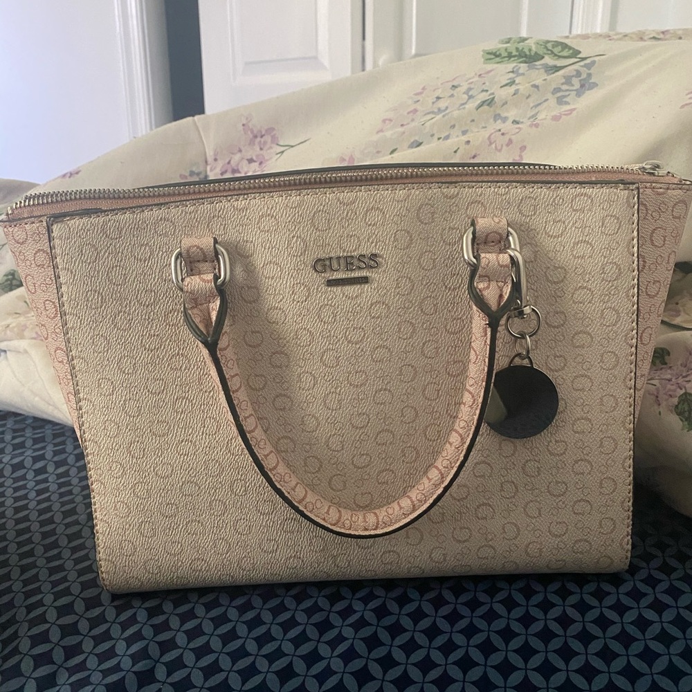 Guess pink purse